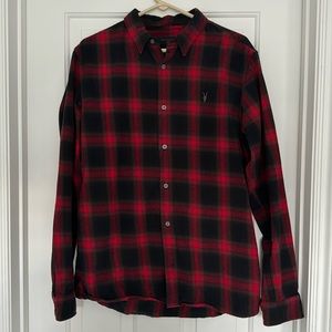 All Saints Men’s Flannel Shirt
